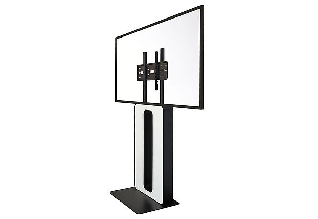 Monitor stand DESIGN-LINE - side view Monitor stand DESIGN-LINE - side view