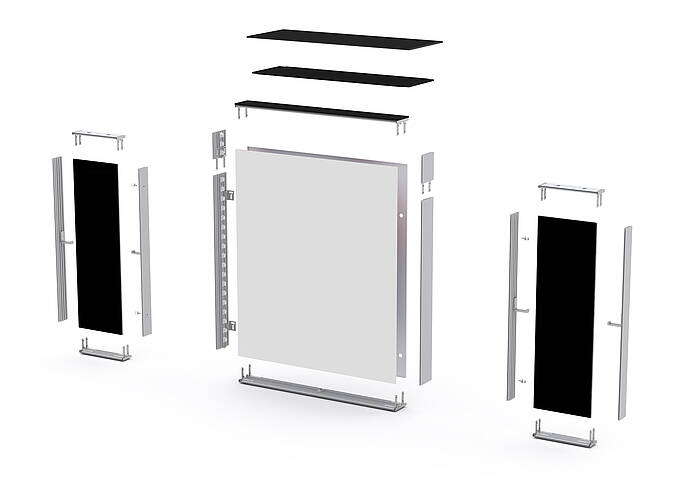 ALU STAR MAX Counter assembly