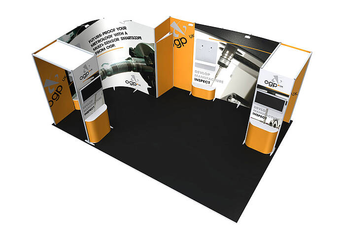 Exhibition stand solutions example 46 Exhibition stand solutions example 46
