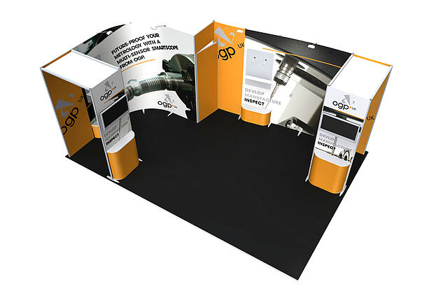 Exhibition stand solutions example 46 Exhibition stand solutions example 46