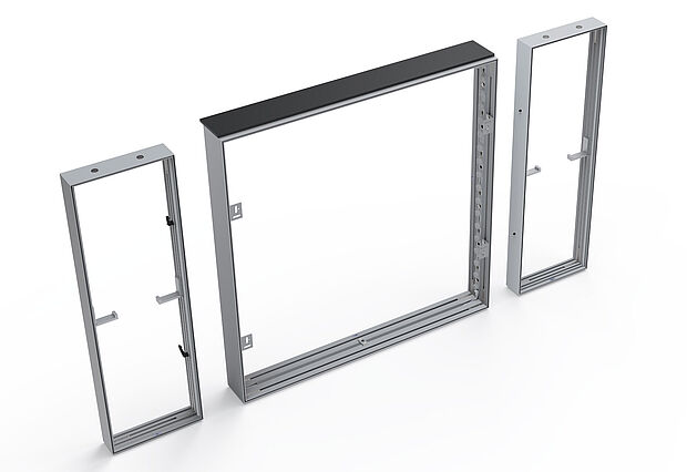 ALU STAR PLUS LED Counter assembly
