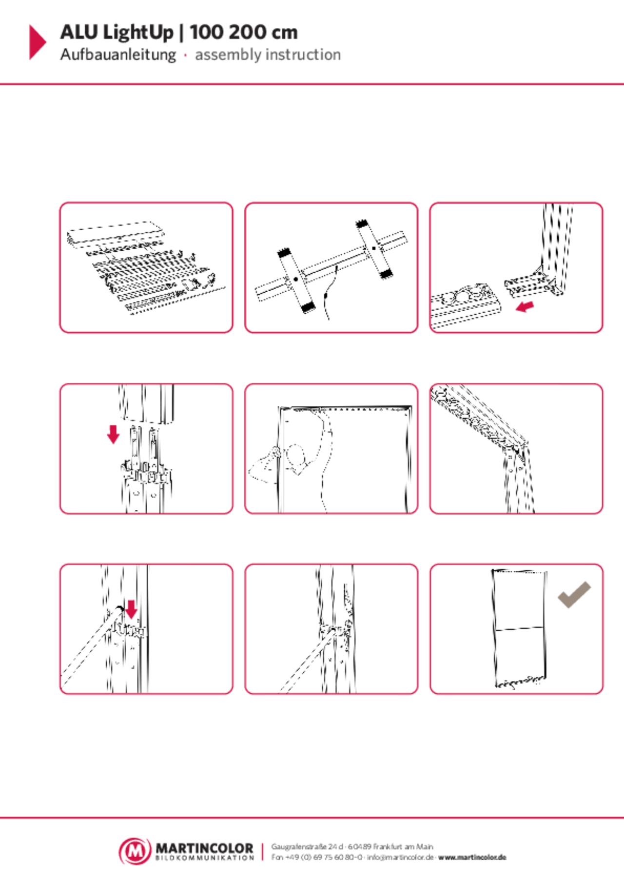 ALU LightUp Assembly instructions PDF