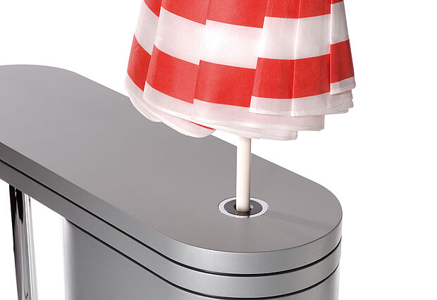 Penta Looop with sunshade holder Penta Looop with sunshade holder