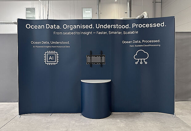 north.io GmbH - Messestand ISOframe Wave