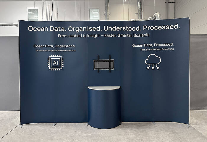 north.io GmbH - Messestand ISOframe Wave