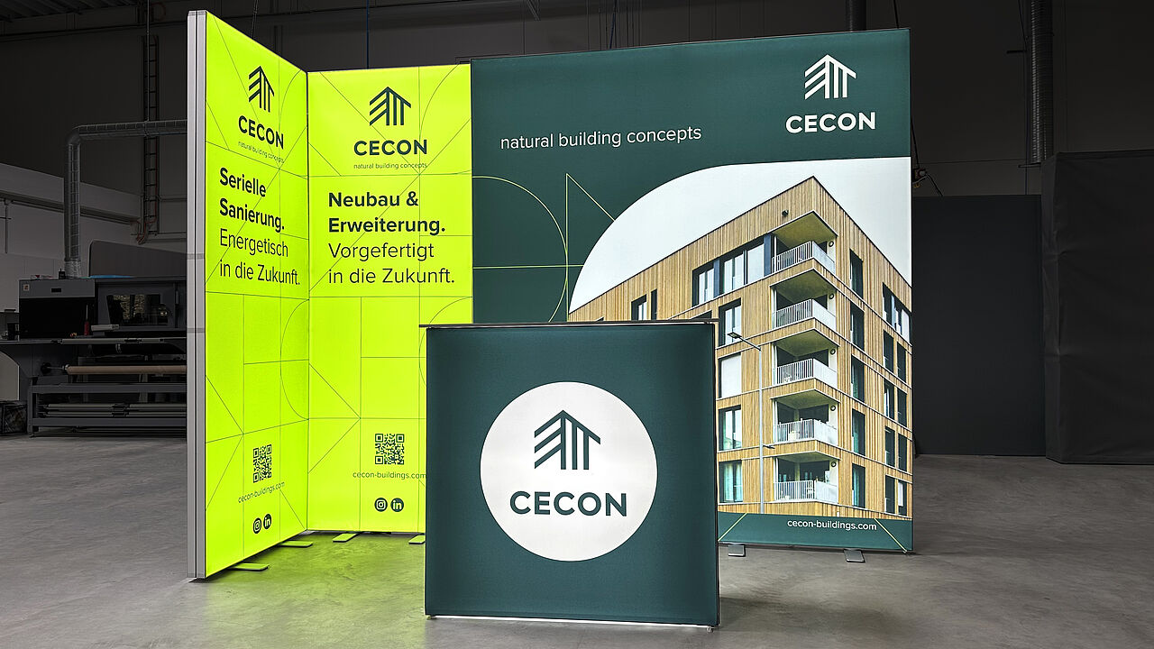 LED-Messestand - ALU LightUp Kundenprojekt 2