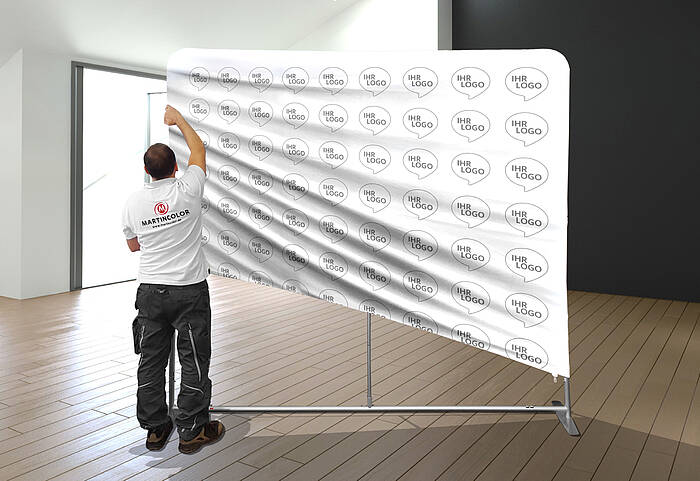 ZippWall back wall curved assembly ZippWall back wall curved assembly