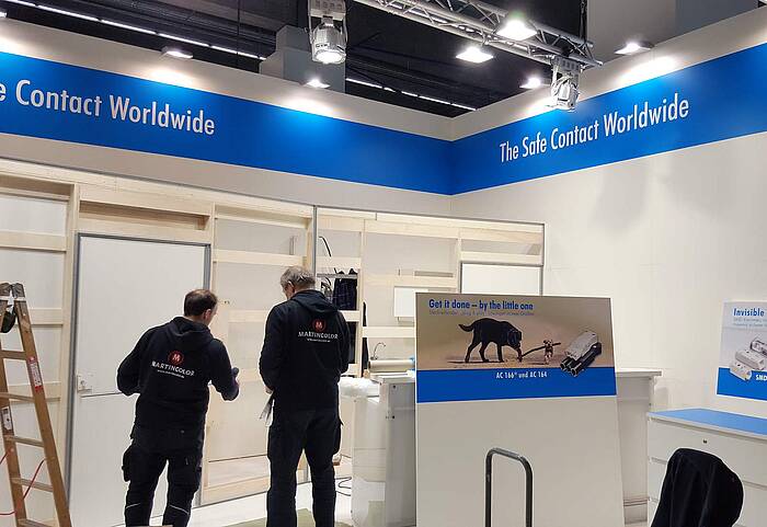 Adels-Contact GmbH & Co. KG exhibition stand assembly Adels-Contact GmbH & Co. KG exhibition stand assembly