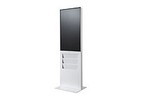 Digitale Infostele SMART + weiß Digitale Infostele SMART + weiß