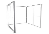 OCTAlumina Eckstand Rahmen 2