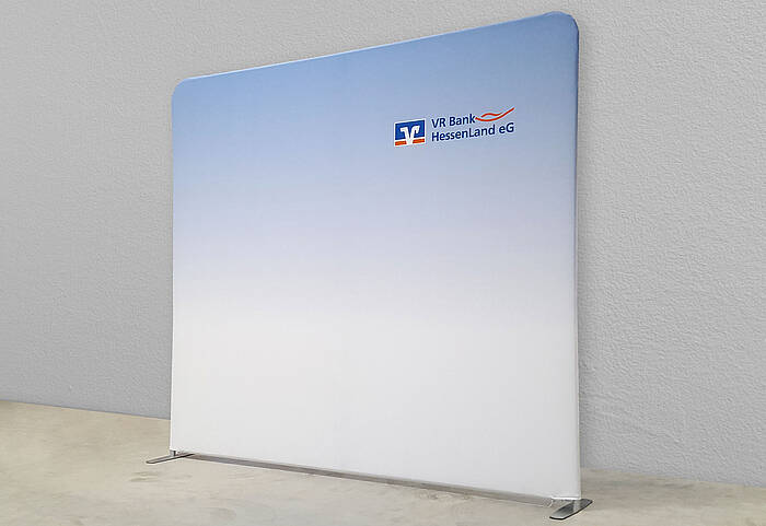 VR Bank HessenLand eG Pressewand ZippWall VR Bank HessenLand eG Pressewand ZippWall
