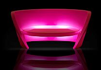 RAP luminous sofa fuchsia RAP luminous sofa fuchsia