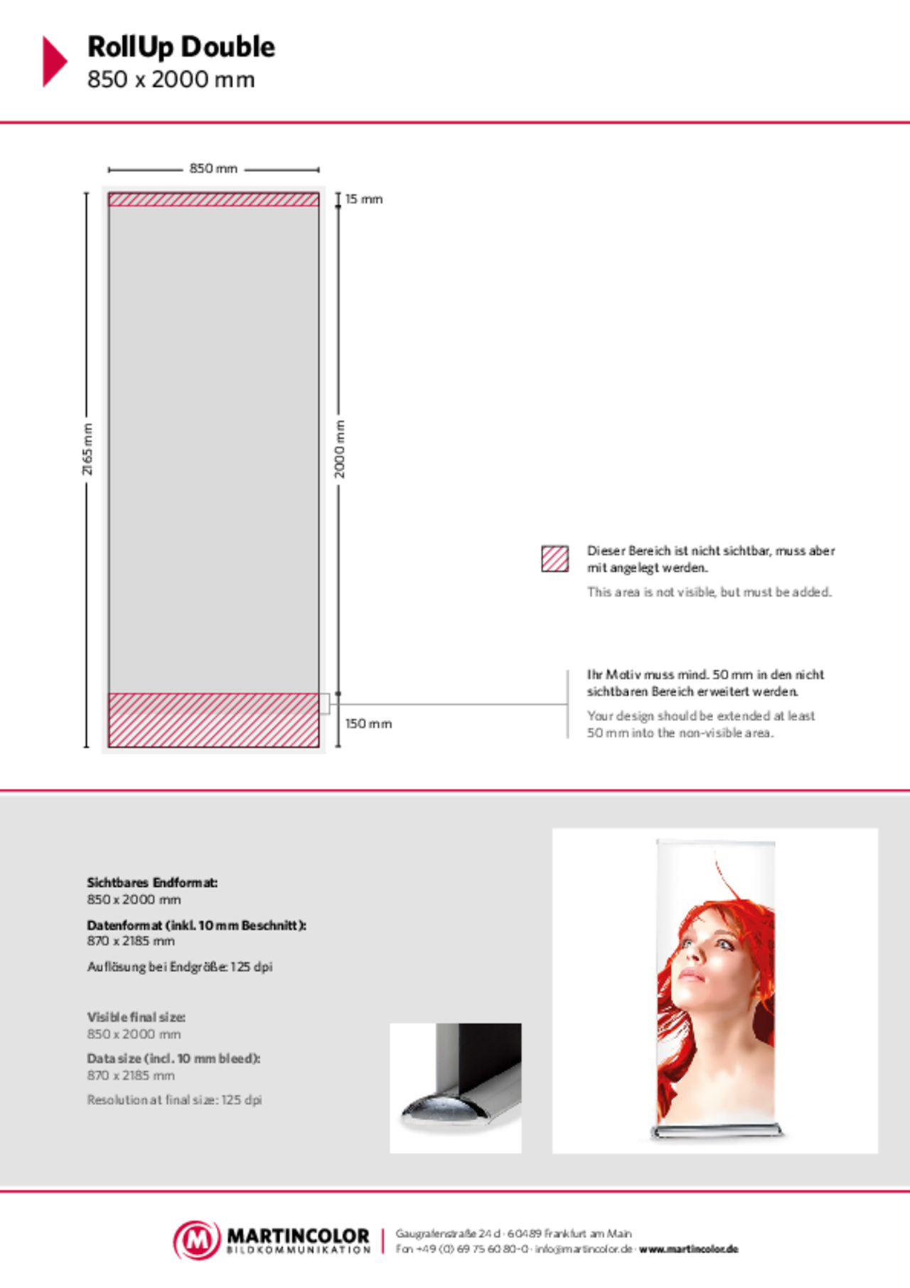 RollUp Double Datenblatt PDF