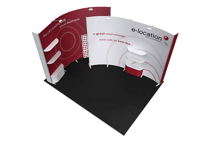 Exhibition stand solutions example 36 Exhibition stand solutions example 36