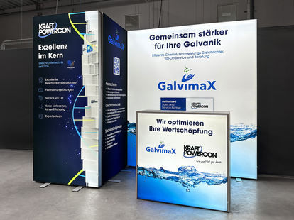 Modularer Messestand - Aufbauvariante 3