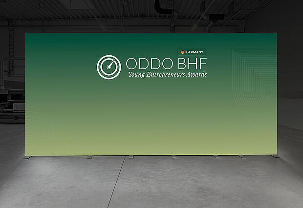 ODDO BHF LED-Messewand ODDO BHF LED-Messewand