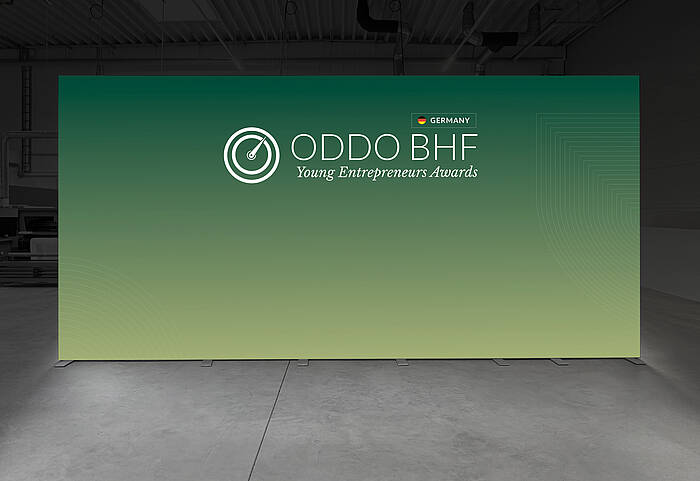 ODDO BHF LED exhibition wall
