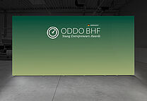 ODDO BHF LED-Messewand ODDO BHF LED-Messewand