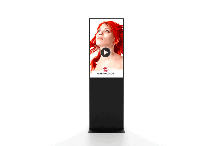 Digital info pillar SMART Example Digital info pillar SMART Example