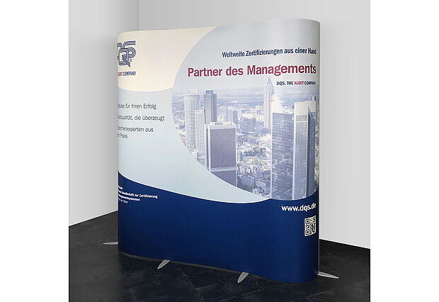DQS GmbH exhibition stand system ISOframe Wave 5 DQS GmbH exhibition stand system ISOframe Wave 5
