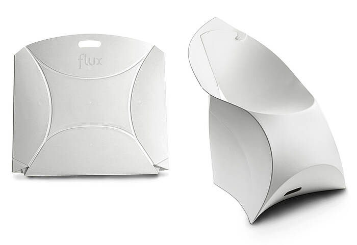 Flux Chair white details Flux Chair white details