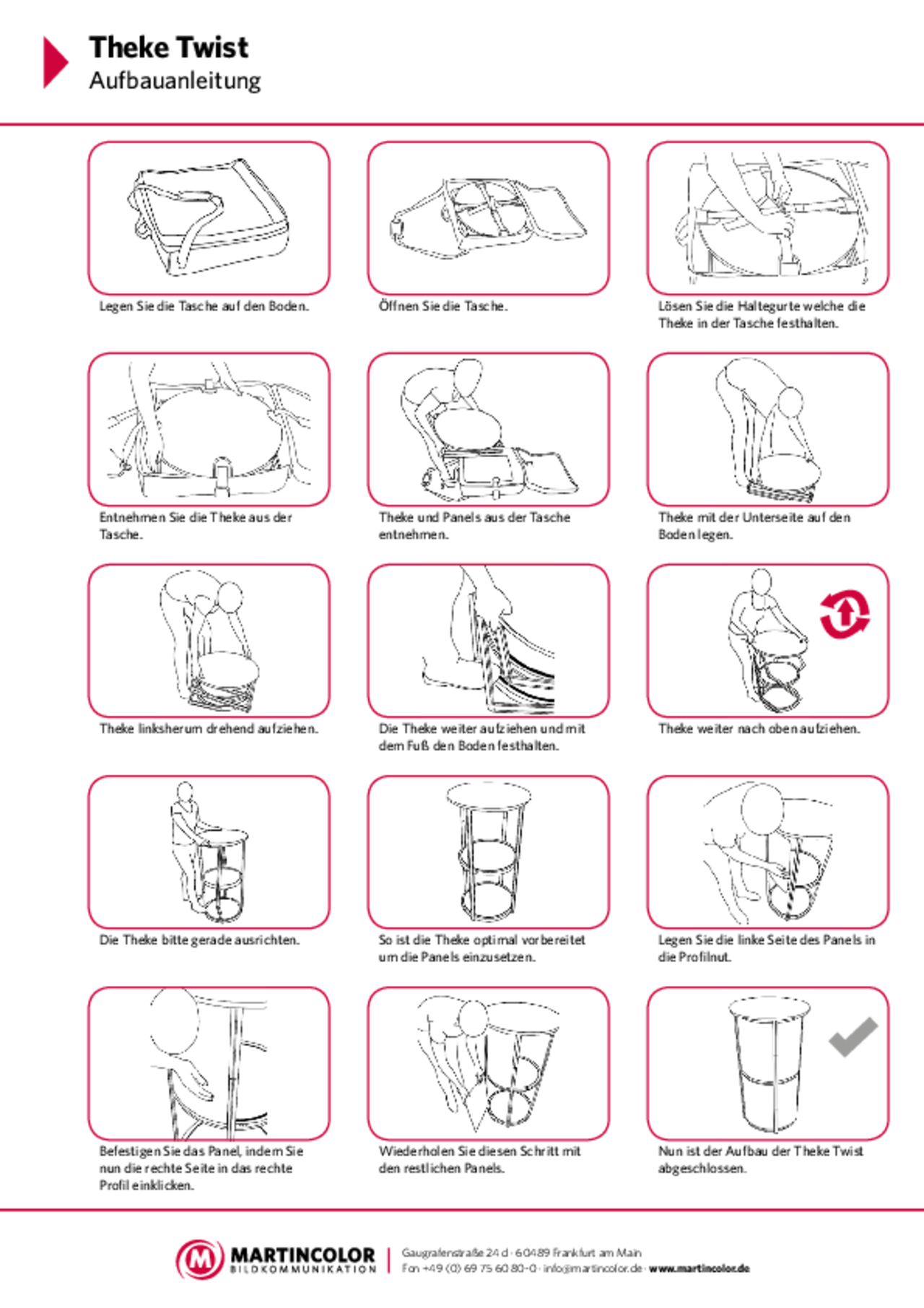 Twist Basic Aufbauanleitung PDF