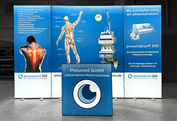 Pneumed GmbH LED-Messestand Pneumed GmbH LED-Messestand
