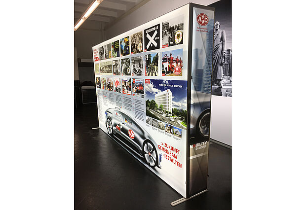 AvD Wirtschaftsdienst GmbH LED-Messewand GRID Lightbox