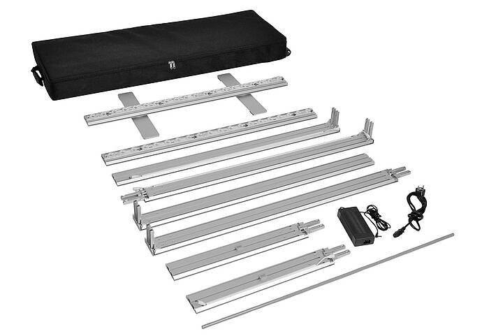 ALU LightUp system components