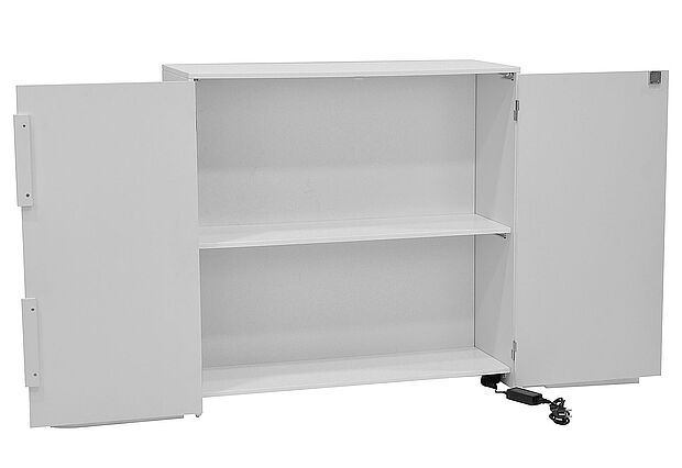 ALU LightUp PLUS LED Counter - rear with open doors