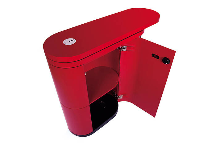 Penta Looop with shelves Penta Looop with shelves