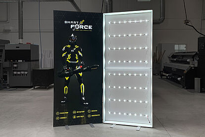 LED display PIXLIP POP - customer project