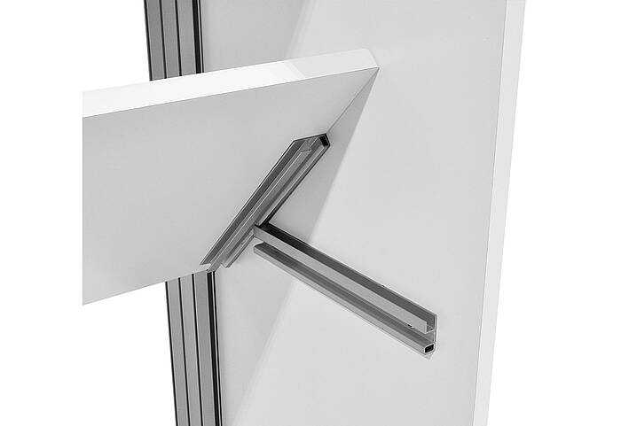 ALU LightUp PLUS LED Counter - shelf mounting