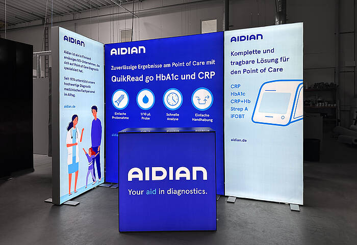 Aidian Germany GmbH LED exhibition stand 1