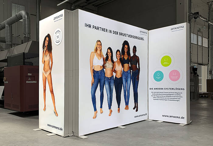 Amoena Medizin-Orthopädie-Technik GmbH PIXLIp GO exhibition stand
