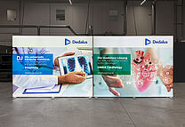 Dedalus HealthCare GmbH ALU STAR LED-Messestand Dedalus HealthCare GmbH ALU STAR LED-Messestand