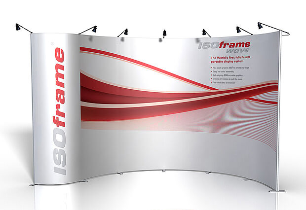 ISOframe wave mit Spots ISOframe wave mit Spots