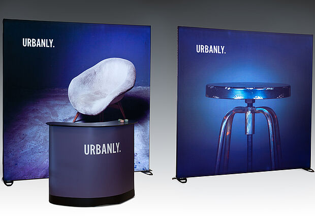 Expand GrandFabric Lightbox mit Theke Expand GrandFabric Lightbox mit Theke