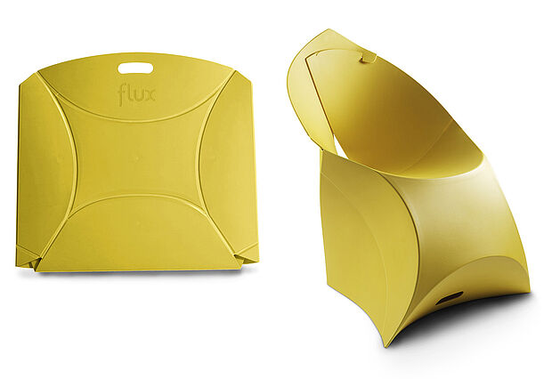 Flux Chair gelb Details Flux Chair gelb Details