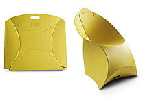 Flux Chair gelb Details Flux Chair gelb Details