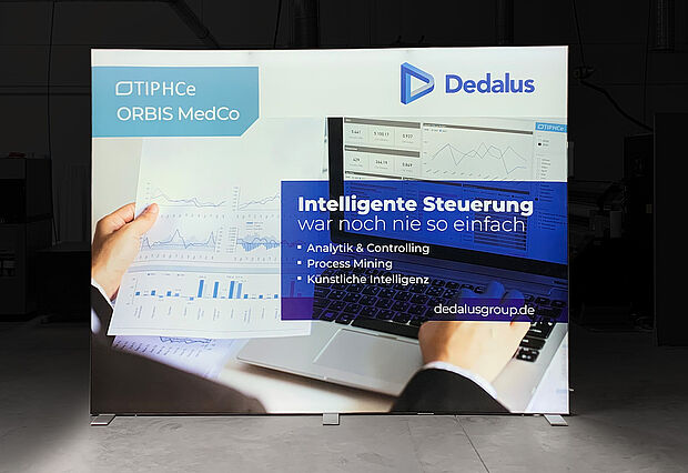 Dedalus HealthCare GmbH ALU STAR LED-Messestand 3 Dedalus HealthCare GmbH ALU STAR LED-Messestand 3