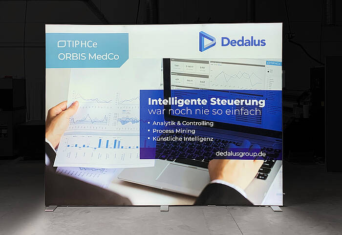 Dedalus HealthCare GmbH ALU STAR LED exhibition stand 3