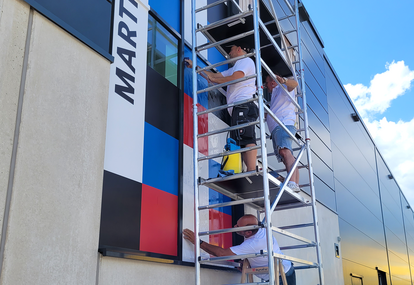 MARTINCOLOR facade branding 2