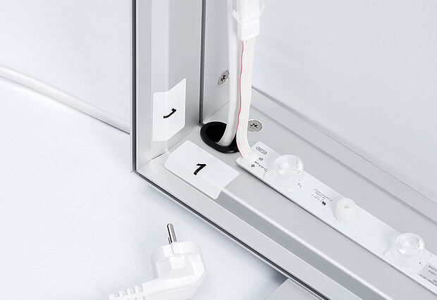 OCTAlumina back wall plug-in system OCTAlumina back wall plug-in system