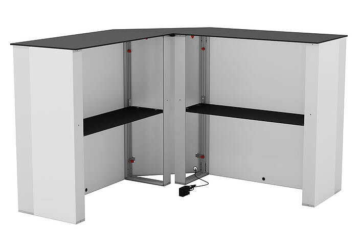 ALU STAR PLUS Corner - Ansicht von hinten ALU STAR PLUS Corner - Ansicht von hinten
