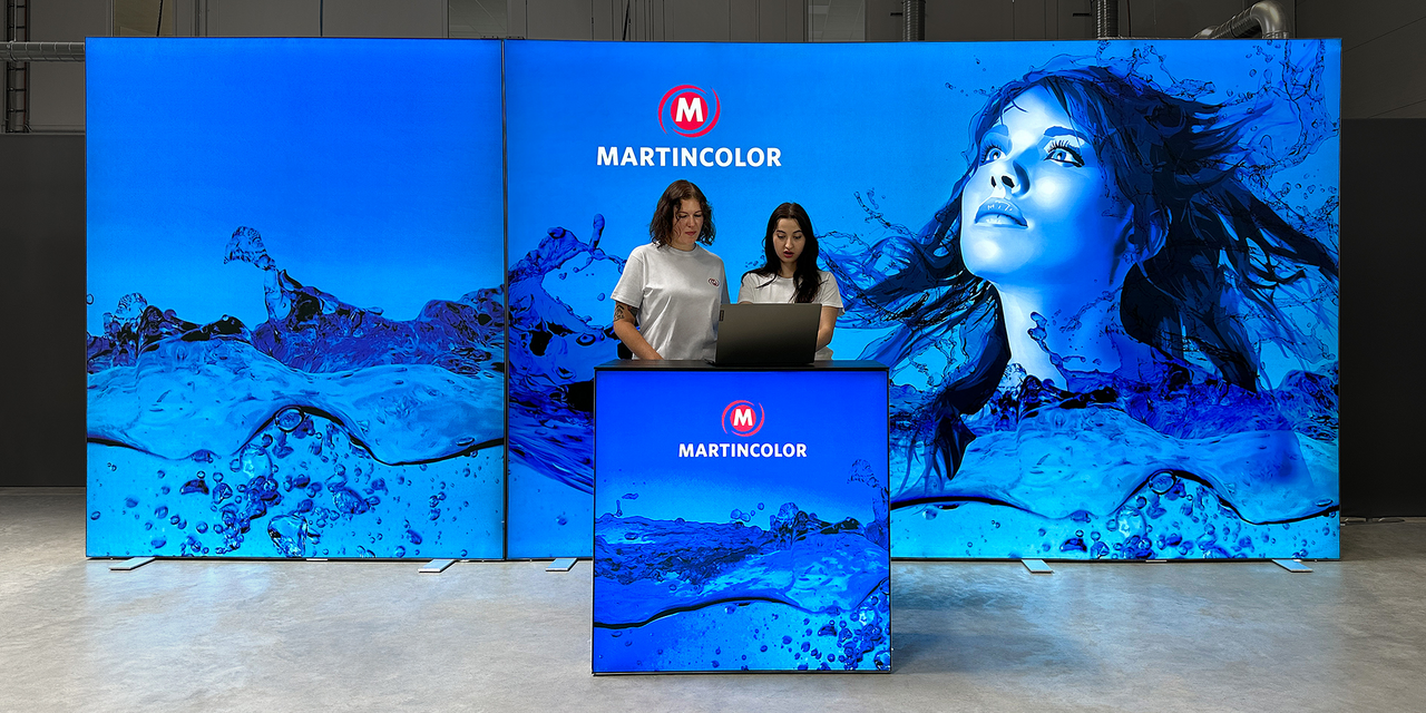 Mobile exhibition walls from MARTINCOLOR in Frankfurt am Main