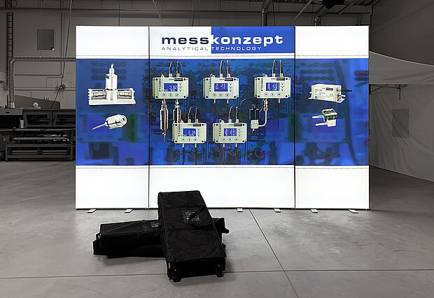 Messkonzept GmbH LED exhibition stand ALU LightUp 2 Messkonzept GmbH LED exhibition stand ALU LightUp 2