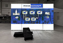 Messkonzept GmbH LED exhibition stand ALU LightUp 2 Messkonzept GmbH LED exhibition stand ALU LightUp 2