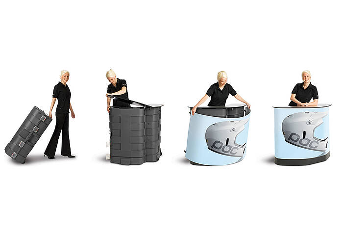 Expand PodiumCase Aufbau Expand PodiumCase Aufbau