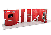 ISOframe gerade Messestand